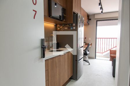 Studio à venda com 27m², 1 quarto e sem vagaCozinha