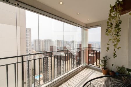 Varanda Gourmet de apartamento para alugar com 2 quartos, 66m² em Jardim Flor da Montanha, Guarulhos