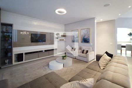 Sala de Estar de casa de condomínio à venda com 3 quartos, 351m² em Swiss Park, Campinas