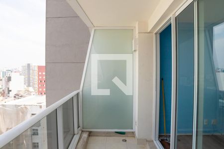 varanda de kitnet/studio para alugar com 1 quarto, 23m² em Sé, São Paulo