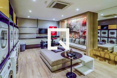 Studio para alugar com 23m², 1 quarto e 1 vaga Studio para alugar com 23m², 1 quarto e 1 vagaÁrea Comum - Lavanderia