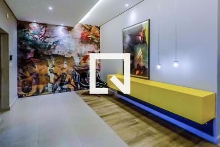 Studio para alugar com 23m², 1 quarto e 1 vaga Studio para alugar com 23m², 1 quarto e 1 vagaHall de Entrada