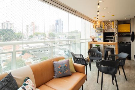 Sacada de apartamento à venda com 3 quartos, 130m² em Baeta Neves, São Bernardo do Campo