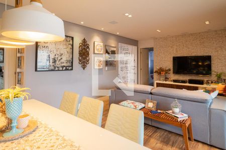 Sala de apartamento à venda com 3 quartos, 130m² em Baeta Neves, São Bernardo do Campo