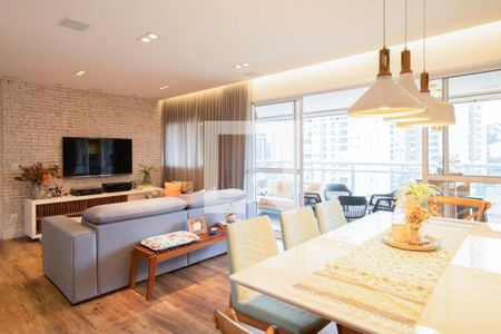 Sala de apartamento à venda com 3 quartos, 130m² em Baeta Neves, São Bernardo do Campo