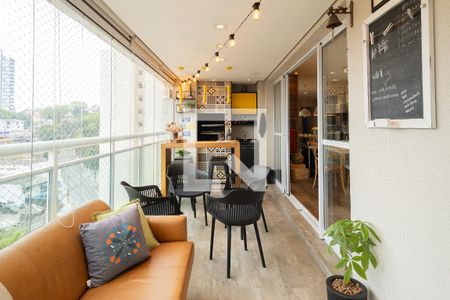 Sacada de apartamento à venda com 3 quartos, 130m² em Baeta Neves, São Bernardo do Campo