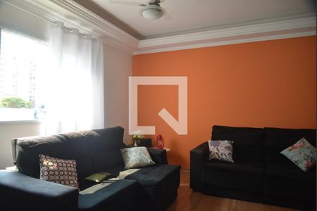 Sala de apartamento à venda com 3 quartos, 108m² em Campestre, Santo André