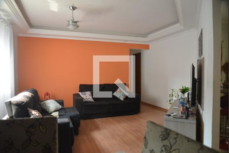 Sala de apartamento à venda com 3 quartos, 108m² em Campestre, Santo André