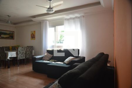Sala de apartamento à venda com 3 quartos, 108m² em Campestre, Santo André