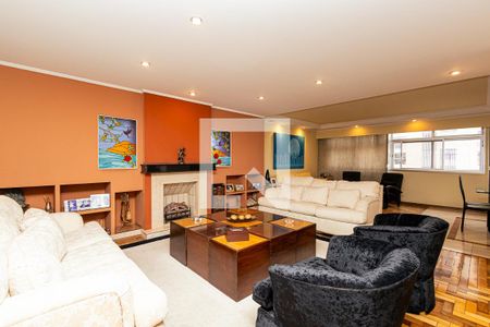 Sala de apartamento à venda com 4 quartos, 252m² em Morro dos Ingleses, São Paulo