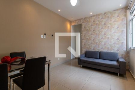 Sala de apartamento para alugar com 1 quarto, 35m² em Rio Comprido, Rio de Janeiro