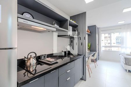 Studio à venda com 39m², 1 quarto e 1 vagaCozinha