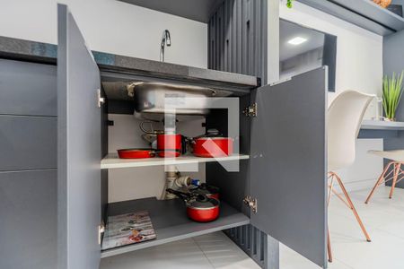 Studio à venda com 39m², 1 quarto e 1 vagaCozinha