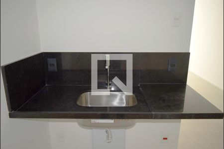 Sala/Cozinha integrados de kitnet/studio à venda com 1 quarto, 31m² em Jardim Paulista, São Paulo