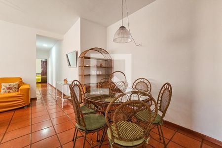 Sala de apartamento para alugar com 3 quartos, 98m² em Barra Funda, Guarujá