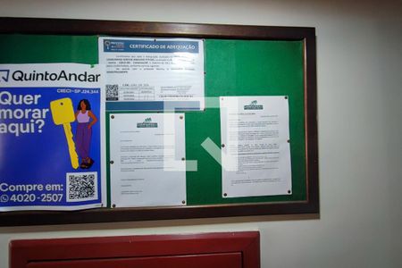 PLACA INSTALADA NO HALL DE ENTRADA de apartamento para alugar com 1 quarto, 62m² em Centro, Campinas