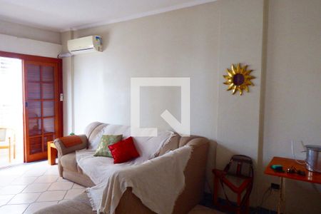 Sala de apartamento para alugar com 3 quartos, 100m² em Gonzaga, Santos