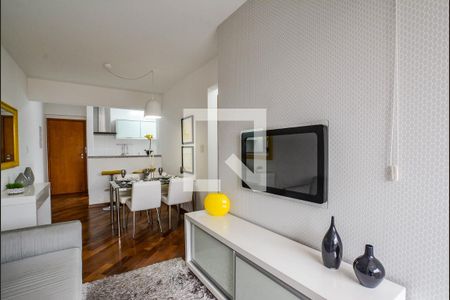 Apartamento à venda com 59m², 2 quartos e 2 vagasSala