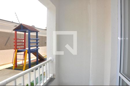 Detalhe - Varanda de apartamento para alugar com 1 quarto, 27m² em Vila Mangalot, São Paulo