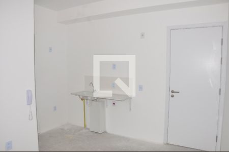 Detalhe - Sala de apartamento para alugar com 1 quarto, 27m² em Vila Mangalot, São Paulo