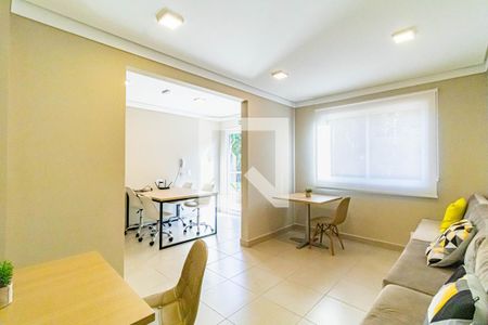 Apartamento para alugar com 32m², 2 quartos e sem vaga Apartamento para alugar com 32m², 2 quartos e sem vagaÁrea comum - Sala de estudo