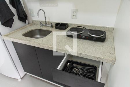 Studio à venda com 20m², 1 quarto e sem vagaCozinha