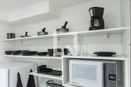 Studio à venda com 20m², 1 quarto e sem vagaCozinha