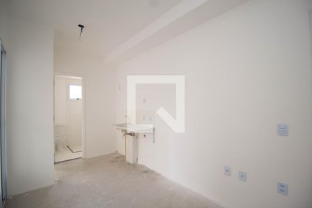 Sala/Cozinha de apartamento à venda com 2 quartos, 34m² em Vila Mangalot, São Paulo