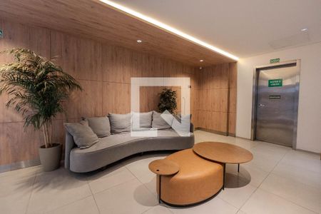 Studio para alugar com 40m², 1 quarto e 1 vaga Studio para alugar com 40m², 1 quarto e 1 vagaHall de entrada