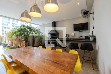 Studio para alugar com 40m², 1 quarto e 1 vaga Studio para alugar com 40m², 1 quarto e 1 vagaÁrea comum - Churrasqueira