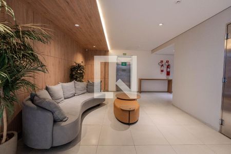Studio para alugar com 40m², 1 quarto e 1 vaga Studio para alugar com 40m², 1 quarto e 1 vagaHall de entrada
