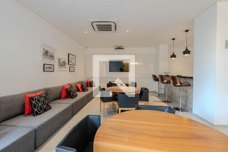 Studio para alugar com 40m², 1 quarto e 1 vaga Studio para alugar com 40m², 1 quarto e 1 vagaÁrea comum - Salão de festas