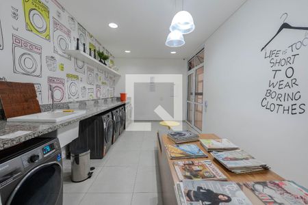 Studio para alugar com 40m², 1 quarto e 1 vaga Studio para alugar com 40m², 1 quarto e 1 vagaLavanderia
