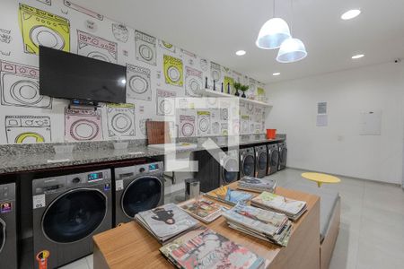 Studio para alugar com 40m², 1 quarto e 1 vaga Studio para alugar com 40m², 1 quarto e 1 vagaLavanderia