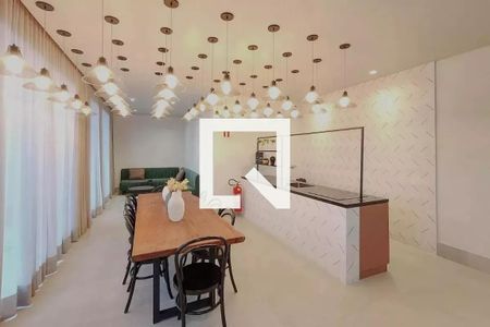 Apartamento para alugar com 27m², 1 quarto e sem vagaÁrea comum - Salão de festas