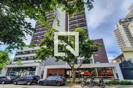 Apartamento para alugar com 27m², 1 quarto e sem vagaFachada e portaria