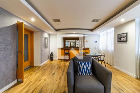 Apartamento para alugar com 43m², 2 quartos e 1 vagaÁrea comum - Salão de festas