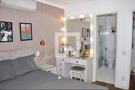 Apartamento à venda com 162m², 3 quartos e 3 vagas Apartamento à venda com 162m², 3 quartos e 3 vagasDetalhe - Quarto 03 com Suíte