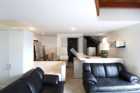 Sala de apartamento para alugar com 1 quarto, 70m² em Vila Nova Conceição, São Paulo