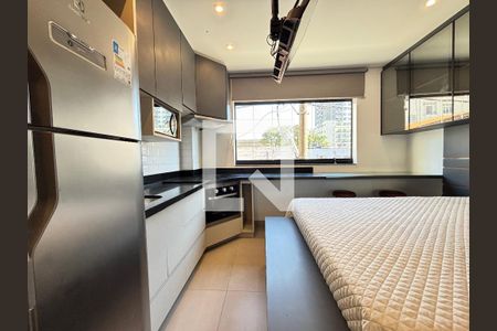 Studio de kitnet/studio para alugar com 1 quarto, 24m² em Indianópolis, São Paulo