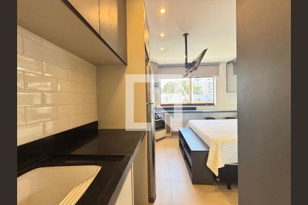 Studio de kitnet/studio para alugar com 1 quarto, 24m² em Indianópolis, São Paulo