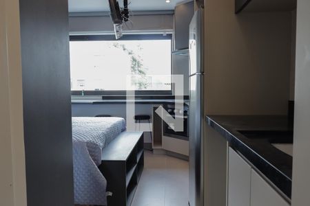 Studio de kitnet/studio para alugar com 1 quarto, 27m² em Indianópolis, São Paulo