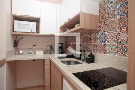 Studio para alugar com 29m², 1 quarto e sem vagaStudio - Cozinha