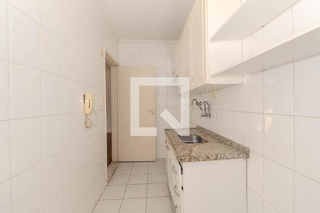 Cozinha e Área de Serviço de apartamento para alugar com 1 quarto, 52m² em Bela Vista, São Paulo