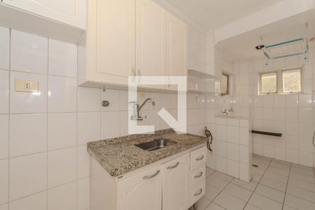 Cozinha e Área de Serviço de apartamento para alugar com 1 quarto, 52m² em Bela Vista, São Paulo