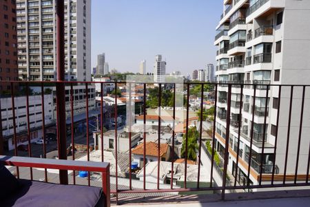 Varanda de apartamento para alugar com 1 quarto, 110m² em Jardim das Bandeiras, São Paulo
