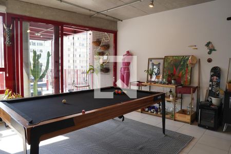 Sala de apartamento para alugar com 1 quarto, 110m² em Jardim das Bandeiras, São Paulo