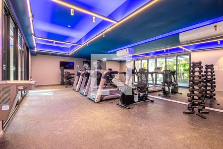 Studio à venda com 21m², 1 quarto e sem vagaAcademia