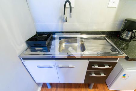 Studio para alugar com 28m², 1 quarto e sem vagaCozinha