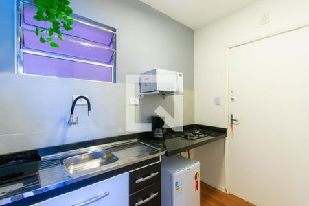 Studio para alugar com 28m², 1 quarto e sem vagaCozinha
